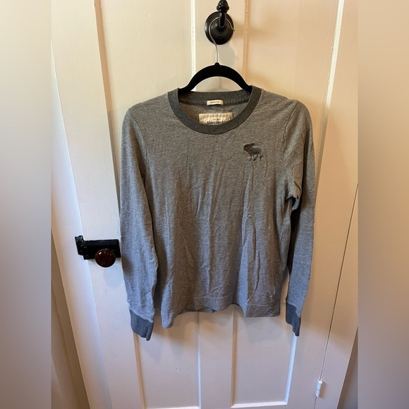 Vintage Abercrombie & Fitch Moose Muscle Tee Long Sleeve Small - Picture 1 of 7